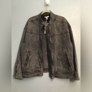Good American Washed black Jacket